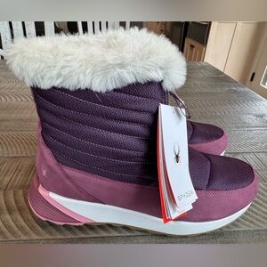 Spyder Aspen Winter Boots Slip-Resistant Rubber Outsole Women's Size 10 (NWT)